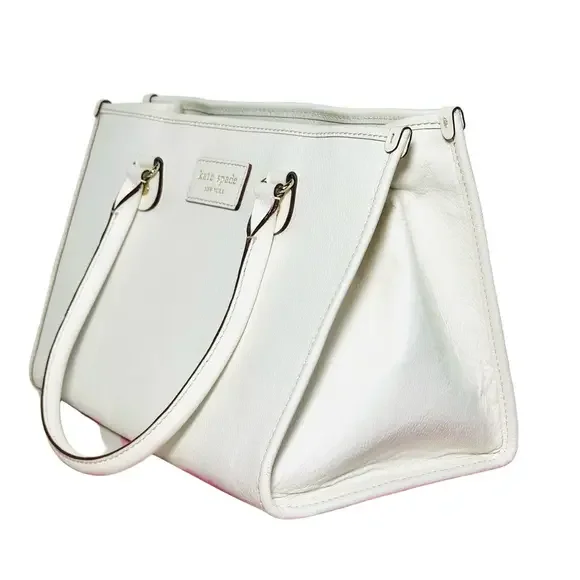 KATE SPADE CLASSIC IVORY Shoulder Bag overnight bag traveling bag shopping bag - Picture 2 of 16